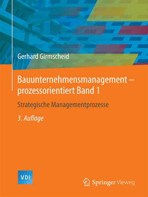 cover image of Bauunternehmensmanagement-prozessorientiert Band 1